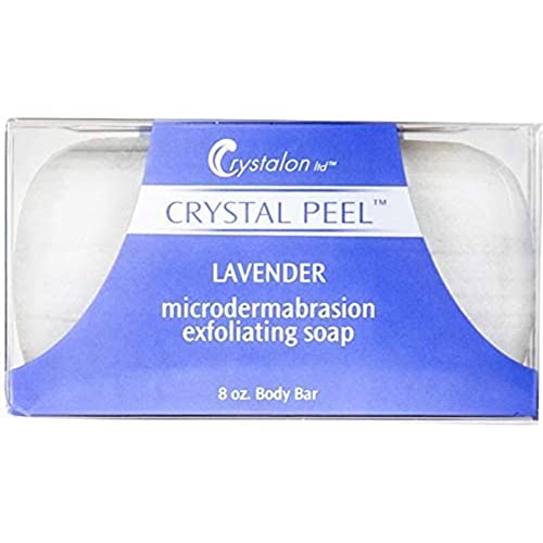 LAVENDER Microdermabrasion Exfoliating Soap Body Bar, 8 oz