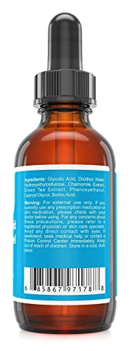 Professional Grade Glycolic Acid Gel Peel for Skin Rejuvenation