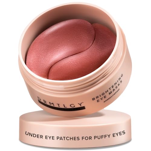 DRMTLGY Brightening Eye Masks - Caffeine Hyaluronic Acid Solution
