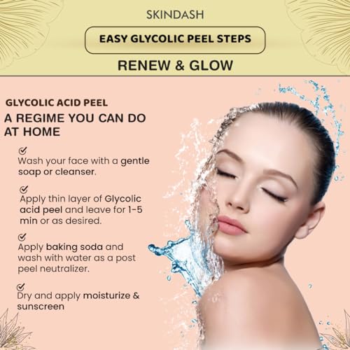 Youthful Glow: 70% Glycolic Acid Peel for Skin