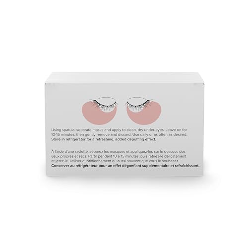 DRMTLGY Brightening Eye Masks - Caffeine Hyaluronic Acid Solution