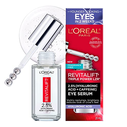 L'Oreal Paris Eye Serum with Hyaluronic Acid & Caffeine