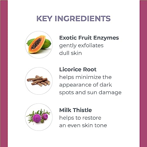 DERMA E Brightening Enzyme Peel Mask, 1.7 oz