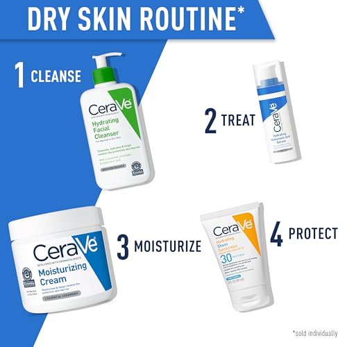 CeraVe Daily Moisturizing Cream for Dry Skin