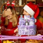 Lavender Spa Bath Gift Basket for Women