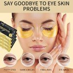 Golden Under Eye Patches for Puffiness and Dark Circles