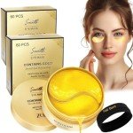 Gold Collagen Under Eye Patches for Dark Circles