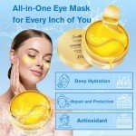 Gold Collagen Under Eye Patches for Dark Circles