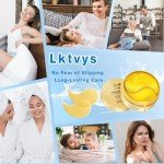 Gold Collagen Under Eye Patches for Dark Circles