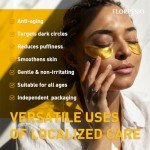 24K Gold Under Eye Patches for Dark Circles