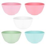 Multi-Colored Silicone Bowls for Mud Masks