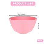 Multi-Colored Silicone Bowls for Mud Masks