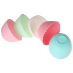 Multi-Colored Silicone Bowls for Mud Masks