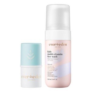 Kids Face Wash & Lip Balm Duo - Cool Peach