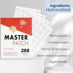 Hydrocolloid Acne Patches with Salicylic Acid, 432pcs