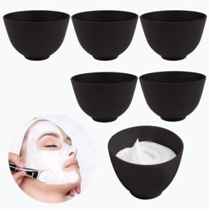 Silicone Mixing Bowl Set for Skin Care Masks