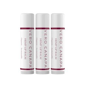 Organic Hemp Lip Balm 3-Pack with SPF 15