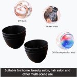 Silicone Mixing Bowl Set for Skin Care Masks