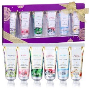 Spa Luxetique Hand Cream Set for Women, 6 Pack