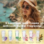 Spa Luxetique Hand Cream Set for Women, 6 Pack