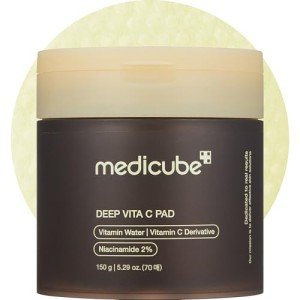 Medicube Deep Vita C Facial Pads for Skin Renewal