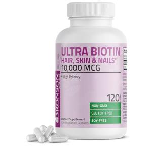 Biotin 10,000 Mcg Hair, Skin & Nails Support