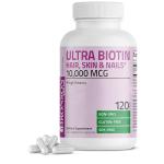 Biotin 10,000 Mcg Hair, Skin & Nails Support
