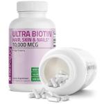 Biotin 10,000 Mcg Hair, Skin & Nails Support