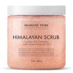 Himalayan Salt Body Scrub with Lychee Oil