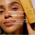 Acure Brightening Facial Scrub for Radiant Skin