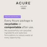 Acure Brightening Facial Scrub for Radiant Skin