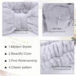 LADES Terry Cloth Facial Headband for Skincare