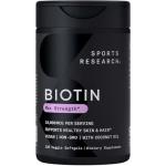 Biotin 10,000mcg with Coconut Oil - 120 Veggie Softgels