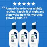 CeraVe PM Lightweight Night Moisturizer with Hyaluronic Acid