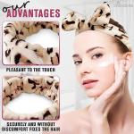 Cheetah Headband for Skincare and Beauty Routine
