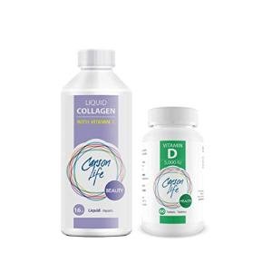 Liquid Collagen & Vitamin D Supplement Bundle