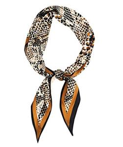 GERINLY Snake Skin Print Hair Wrap Headband