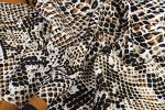 GERINLY Snake Skin Print Hair Wrap Headband