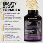 VITBOOST Biotin Hair Growth Vitamins with Hyaluronic Acid