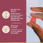 Nature's Bounty Strawberry Skin, Hair & Nails Gummies