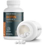 Bronson Biotin 10,000mcg for Hair, Skin, Nails