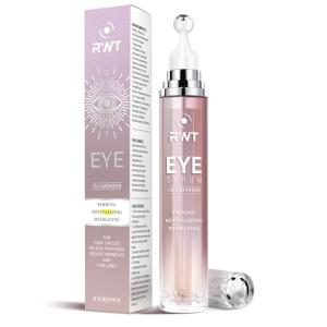 Caffeine Eye Cream with Massage Roller for Puffiness