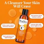 TruSkin Vitamin C Brightening Face Cleanser 4 fl oz