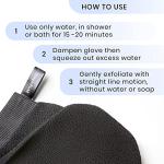 Korean Exfoliating Mitts for Smooth Skin, 2 Pack