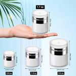 Airless Pump Jar for Skincare and Makeup