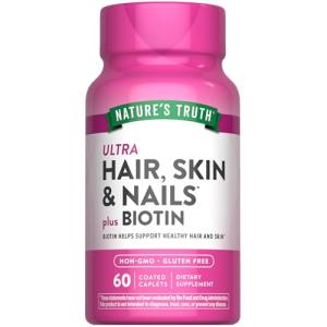 Nature's Truth Hair, Skin & Nails Supplement 60 Caplets