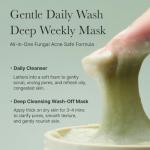Korean Rice Mochi Face Cleanser for Acne-Prone Skin