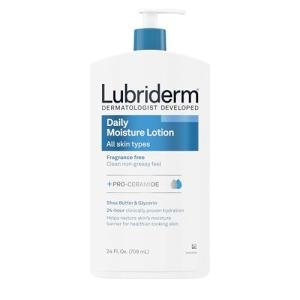 Lubriderm Fragrance-Free Moisture Lotion for Sensitive Skin
