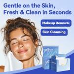 Winner Disposable Face Towels | 100% USA Cotton Face Towelettes, Super Soft & Thick Face Cloths for Sensitive Skin, Makeup Remover Dry Wipes, Face Drying Towels for Skin Care, 165 Count, 3 Pack