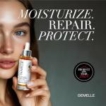 GEMELLE Lymphatic Anti-Aging Face Oil | 6x Award Winner | Packed with Vitamins C,E & A | Moisturize, Repair & Protect | Bakuchiol, Sea Buckthorn & More! | Paraben-Free, Natural Skin Care | 15ml